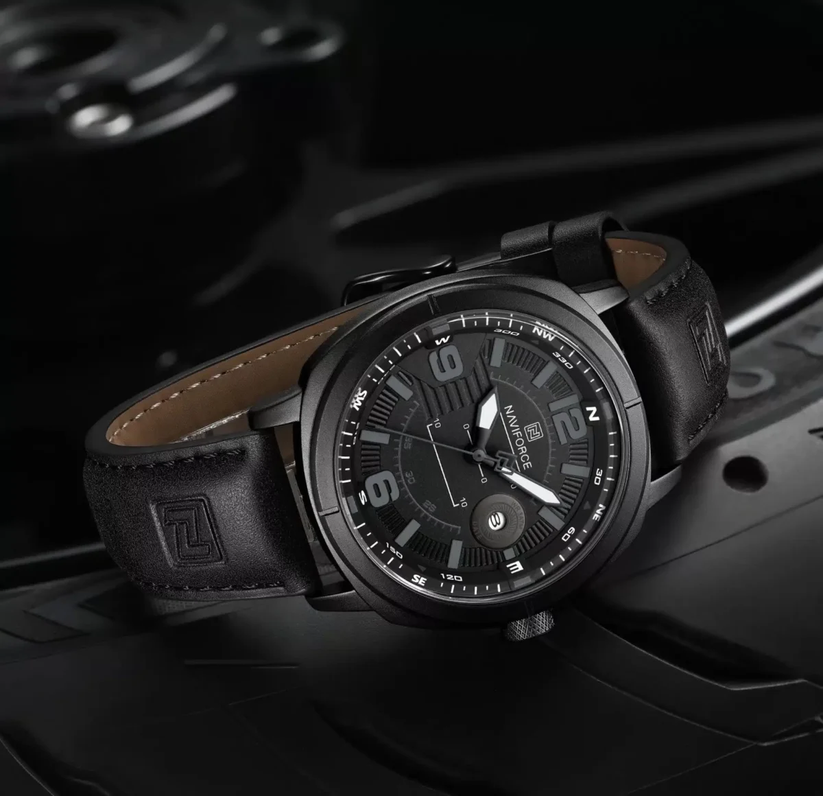 Naviforce 8078 - Black Gray - Image 4