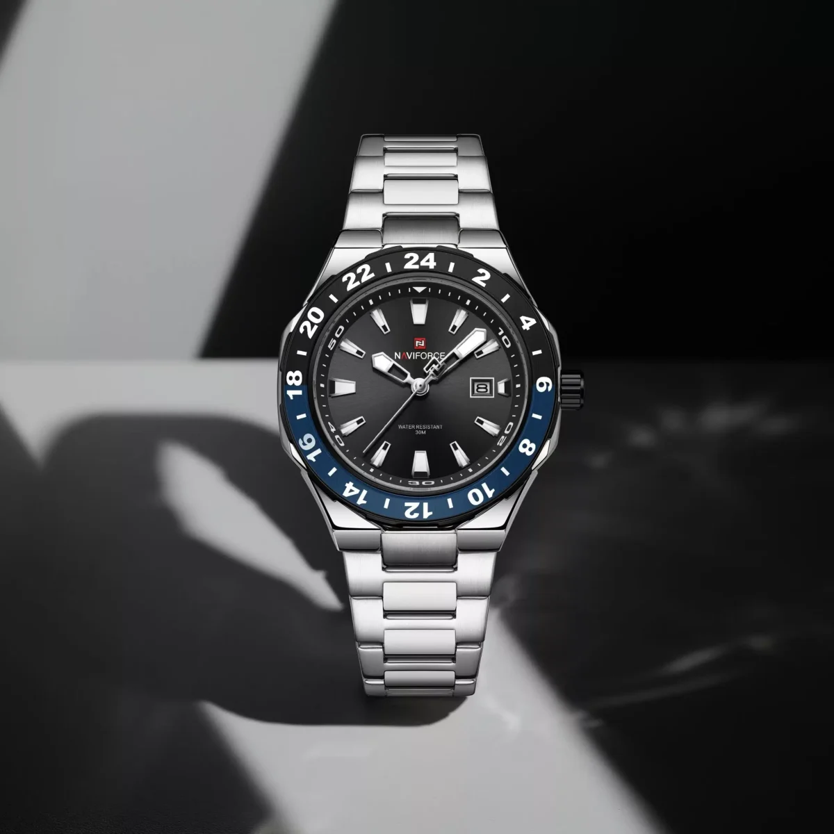 Naviforce 9249 CH -Silver Blue - Image 4