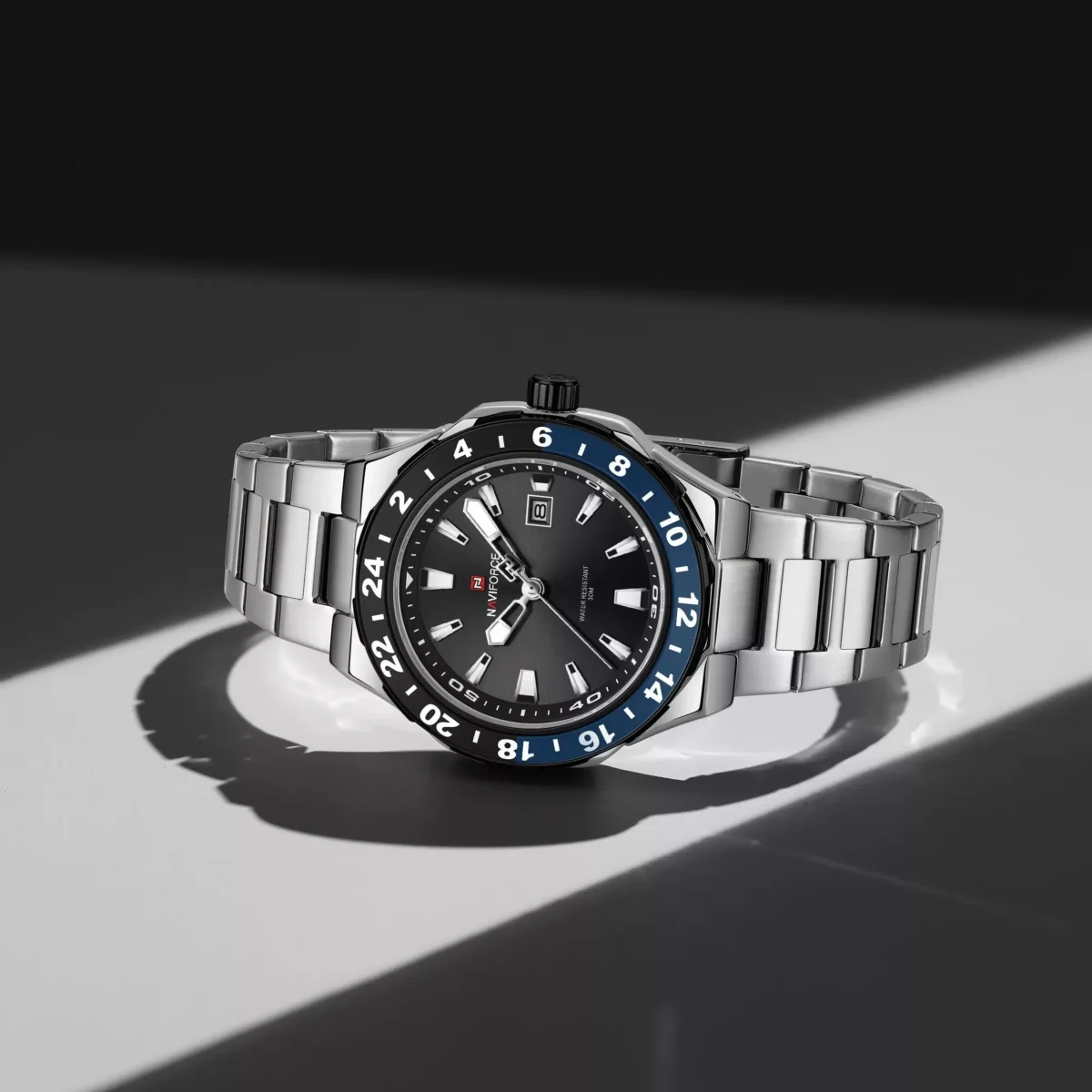 Naviforce 9249 CH -Silver Blue - Image 3