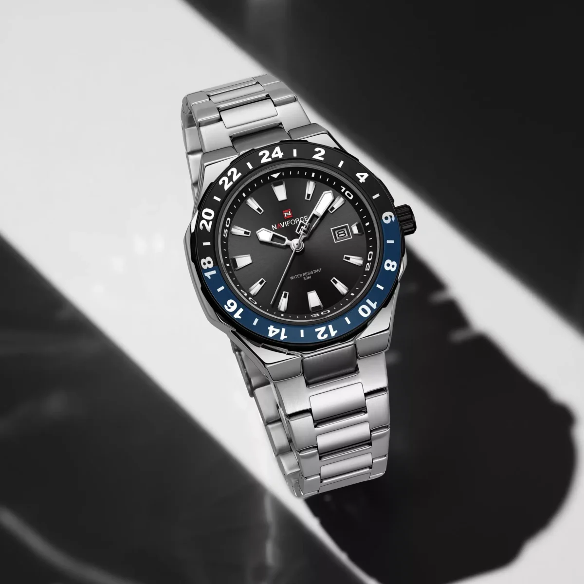 Naviforce 9249 CH -Silver Blue - Image 2