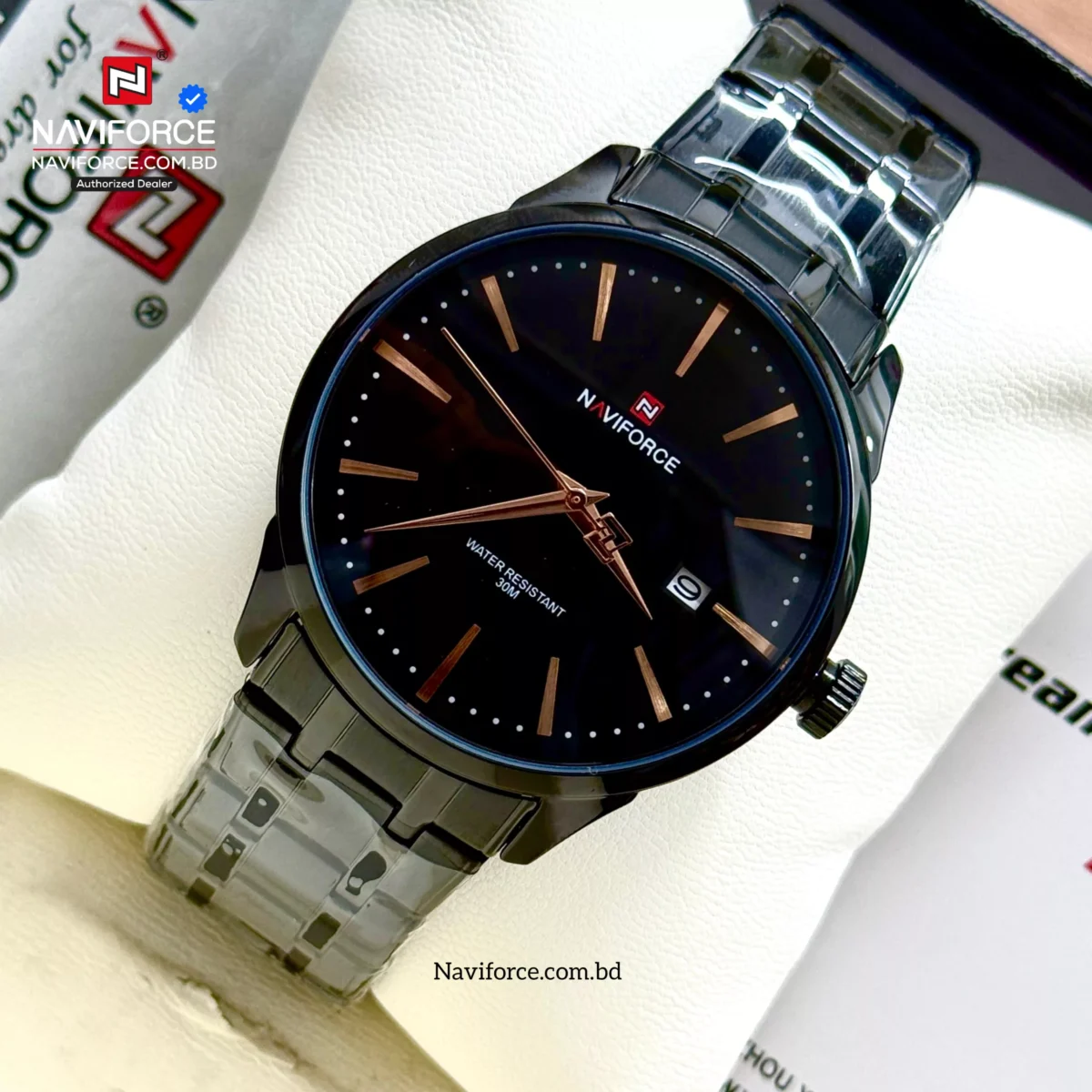 Naviforce 9230 - Black Rose For Men - Image 2