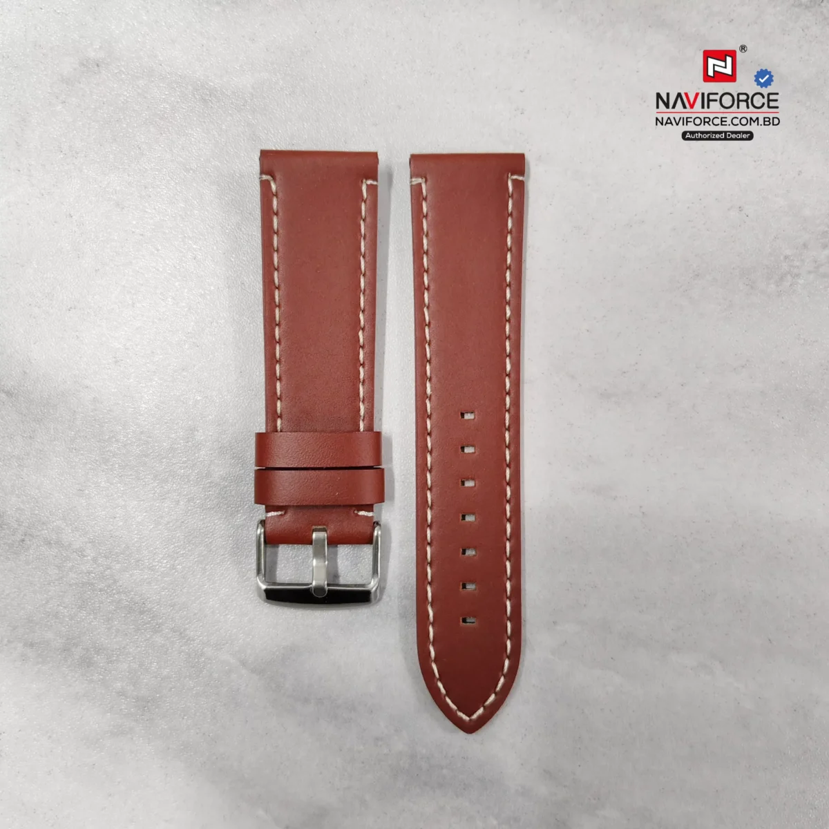 Watch Belt - Maroon (24mm) - Image 1