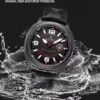 Naviforce 8078 - Black Red - Image 2