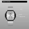 Naviforce 8068 For Men - Silver White - Image 2