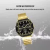 Naviforce 8068 For Men - Gold Black - Image 3
