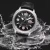 Naviforce 8078 - Silver Black - Image 2