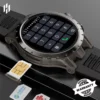 Valdus VG54 Pro AMOLED 4G SIM Supported Android Smart Watch - Black - Image 3