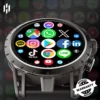 Valdus VG54 Pro AMOLED 4G SIM Supported Android Smart Watch - Black - Image 2