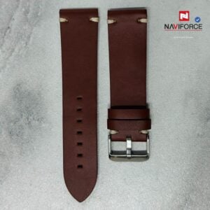 Leather Belt - Maroon (24mm)