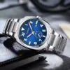 Curren 8472 For Men - Silver Blue - Image 3