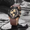 Naviforce 8074 For Men - Rose Brown - Image 2