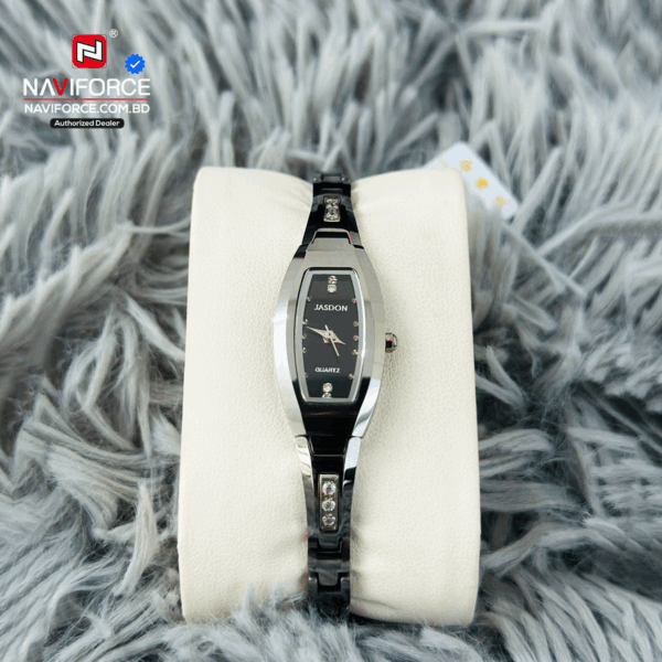 Jasdon 6830 For Women - Silver With Premium Box - Image 2