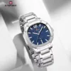 Naviforce 9243 For Men - Silver Blue - Image 2