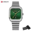 Curren 8460 For Men - Silver Green - Image 2