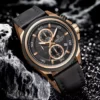 Naviforce 8075 For Men - Black Rose - Image 3