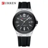 Curren 8467 For Men - Silver Black - Image 6