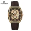 Naviforce 6101 For Men - Rose Gold Coffee - Image 2