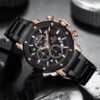 Naviforce 8065 CH - Black Rose For Men - Image 3