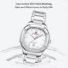 Naviforce 9243 For Men - Silver White - Image 2