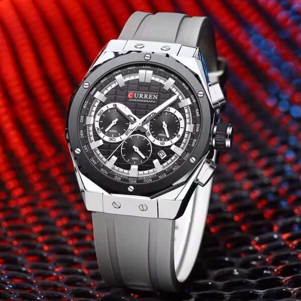 Curren 8464 For Men - Grey - Image 2