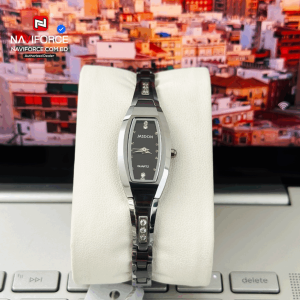 Jasdon 6830 For Women - Silver With Premium Box - Image 6