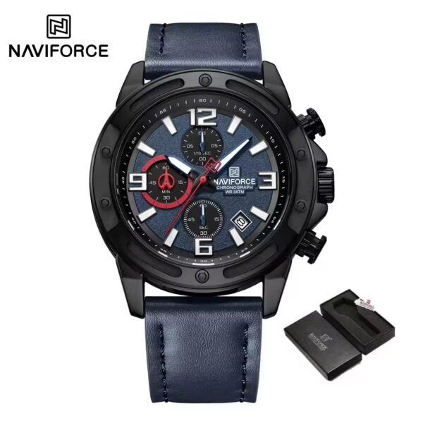 Naviforce 8074 For Men - Blue - Image 1