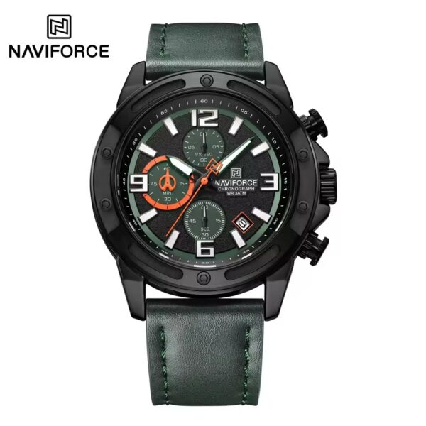 Naviforce 8074 For Men - Green - Image 4