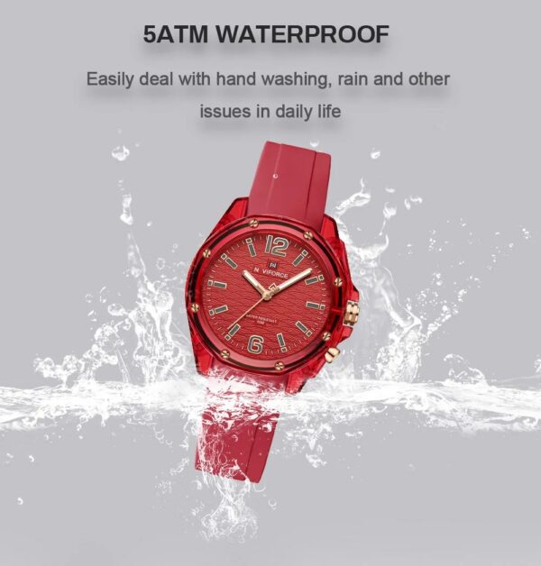 Naviforce 6103 For Woman - Red - Image 3