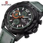 Naviforce 8074 For Men - Green - Image 2