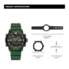 Naviforce 6104 For Men - Green - Image 3