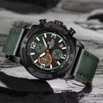 Naviforce 8074 For Men - Green - Image 3