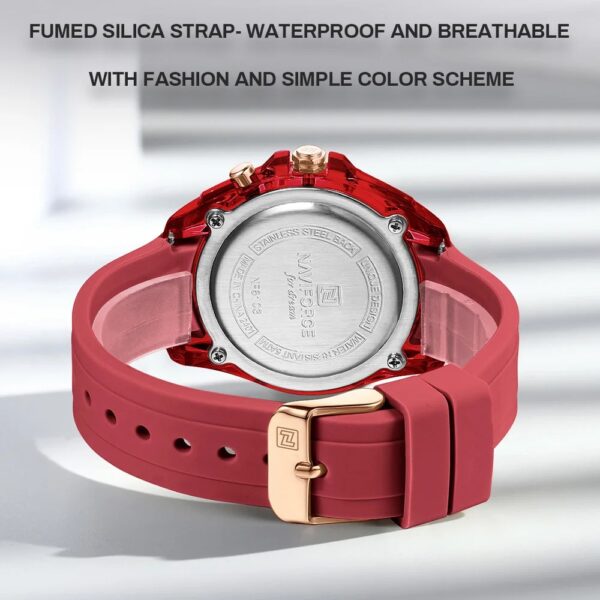Naviforce 6103 For Woman - Red - Image 8