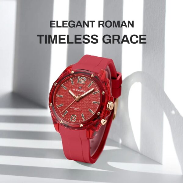 Naviforce 6103 For Woman - Red - Image 4
