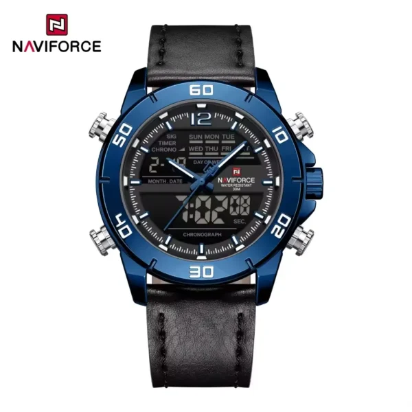Naviforce 9253-L For Man - Black Blue - Image 2