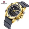 Naviforce 9253-T For Man - Gold Gray - Image 2