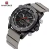 Naviforce 9253-T For Man - Gray Black - Image 3