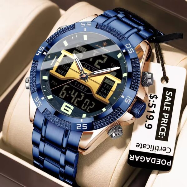 Poedagar 103 For Men - Rose Blue - Image 1
