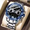 Poedagar 103 For Men - Silver Blue - Image 2