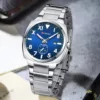 Curren 8472 For Men - Silver Blue - Image 2
