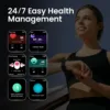 Haylou Watch 4 Smart Watch with GPS – Black - Image 4