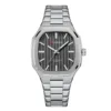 Curren 8458 For Men - Silver Black - Image 4