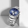 Naviforce 8076 For Men - Silver Blue - Image 2