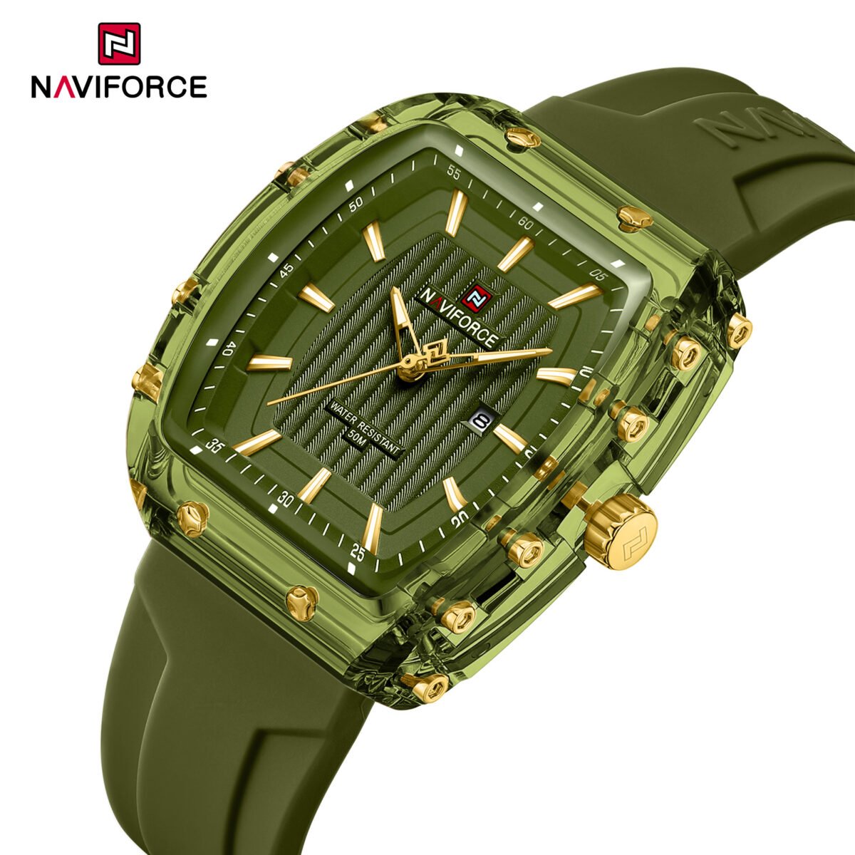 Naviforce 7124 - Rose Green - Image 2