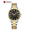 Curren 9090 - Silver Gold Black For Woman