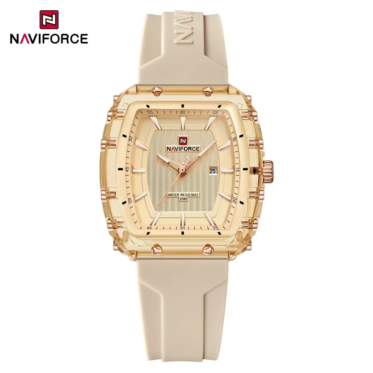 Naviforce 7124 - Gold - Image 1