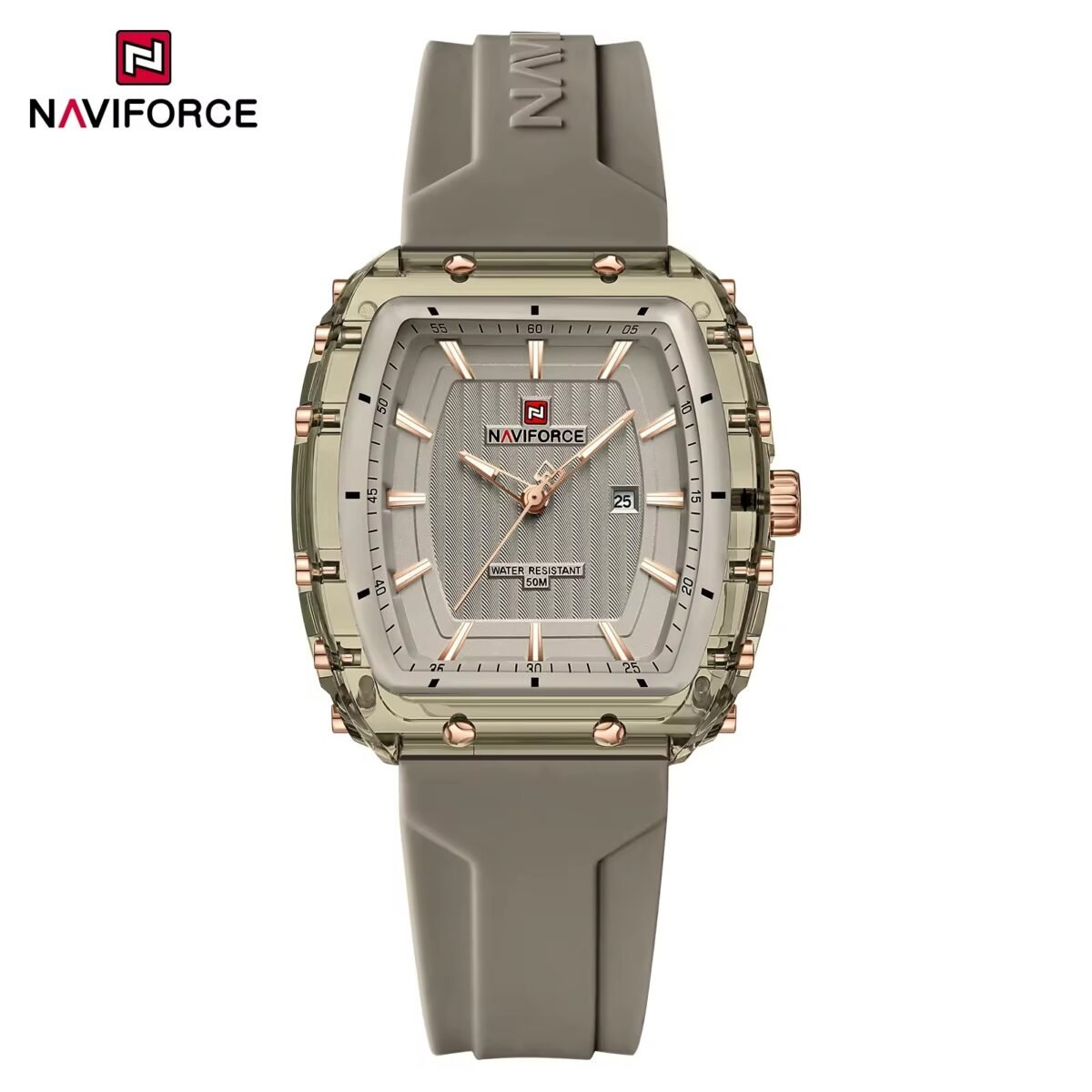 Naviforce 7124 - Rose Gray - Image 1