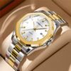 Crrju 5004CH For Men – Silver Gold White - Image 3
