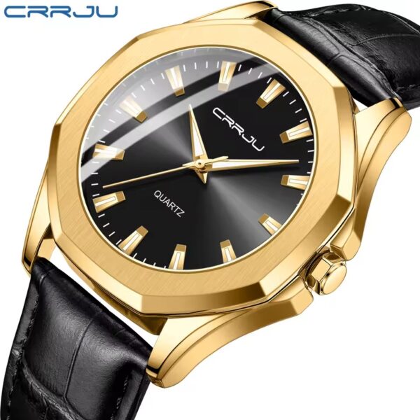 Crrju 5015L For Men - Gold Black - Image 4