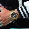 Crrju 5007 CH For Men - Gold Black - Image 3