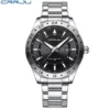 Crrju 5007 CH For Men - Silver Black - Image 3